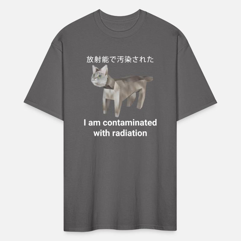 Radiation Contaminated Cat Illustration