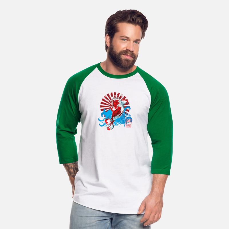 Red Japan Koi Fish Japan Apparel Shirt