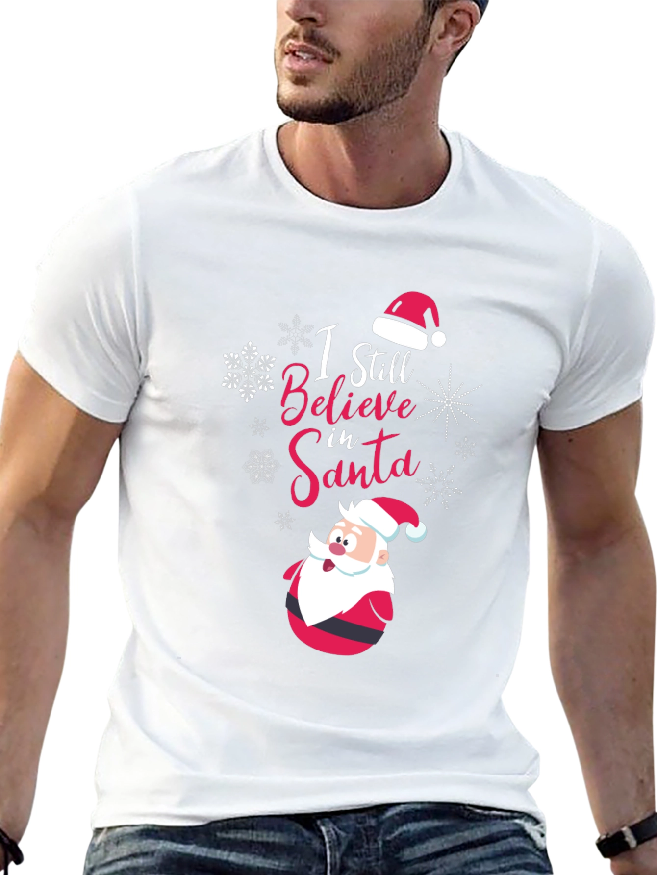 I Still Believe In Santa Graphic Tee