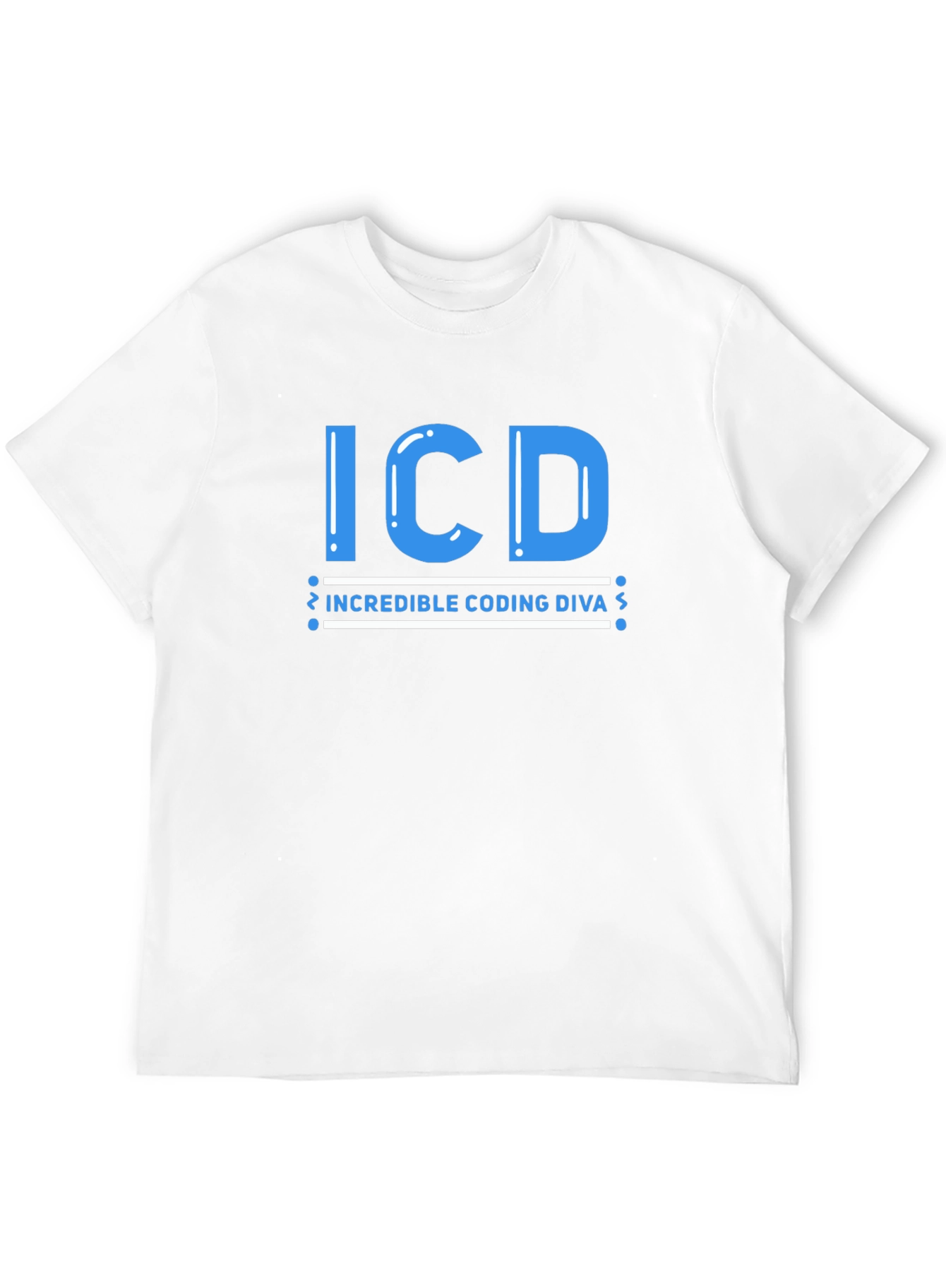 ICD Incredible Coding Diva T-Shirt - Black