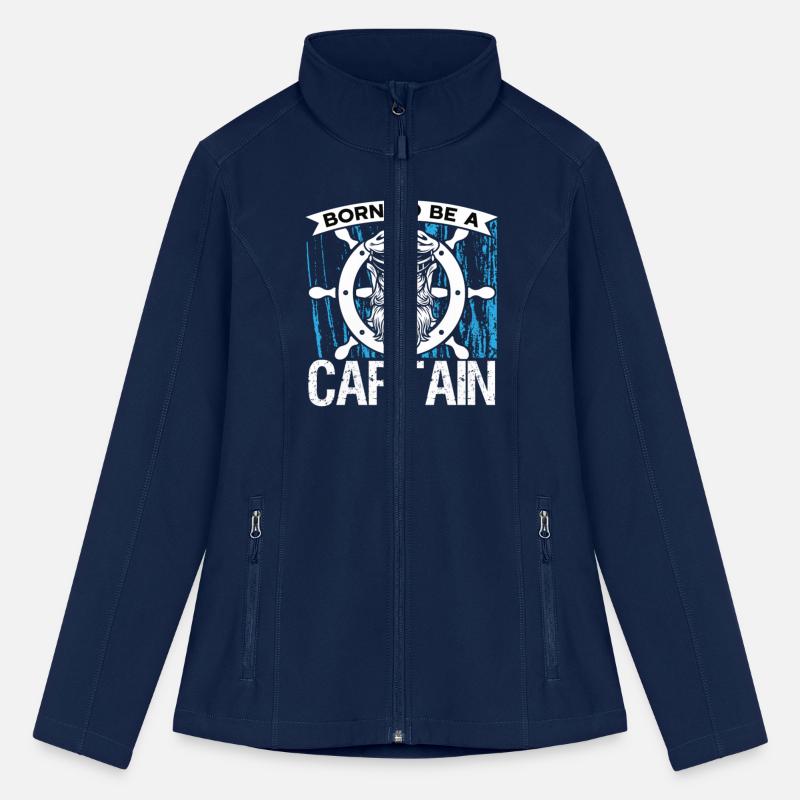 Ship captain born to be captain boat owner sailing