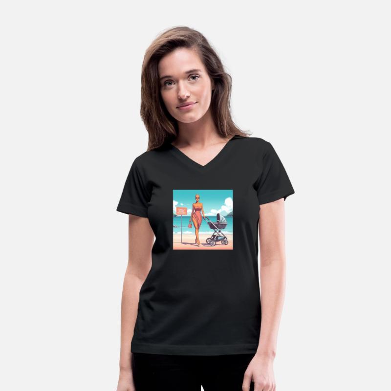 Single Moms Welcome at the Beach