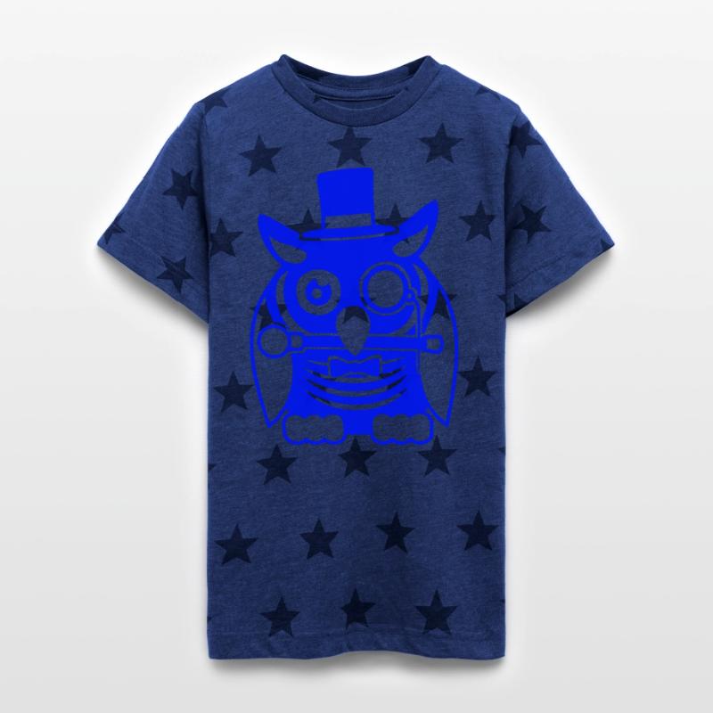 Sir owl top hat monocle glasses rich gentleman fun