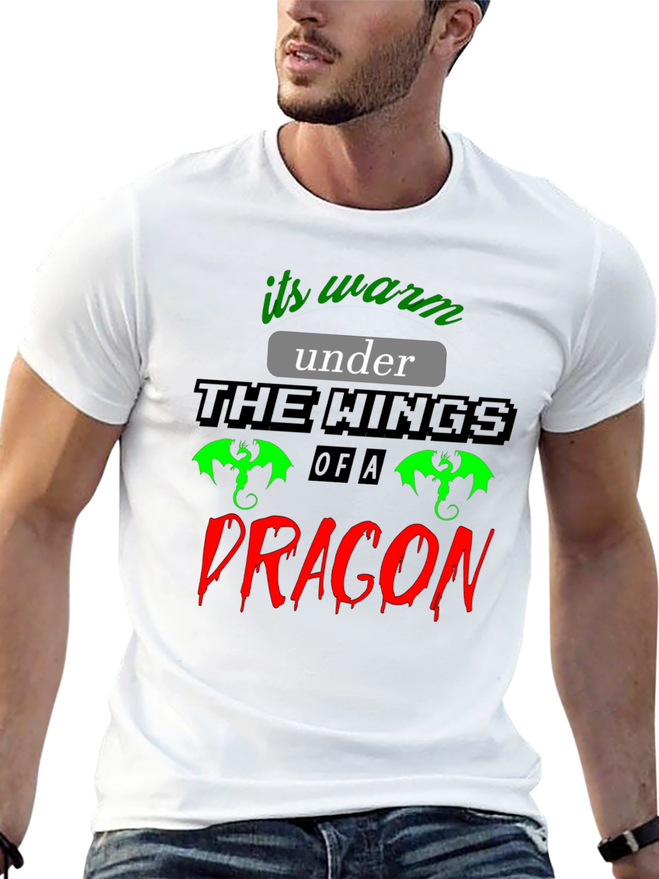 Its Warm Under The Wings Of A Dragon T-Shirt