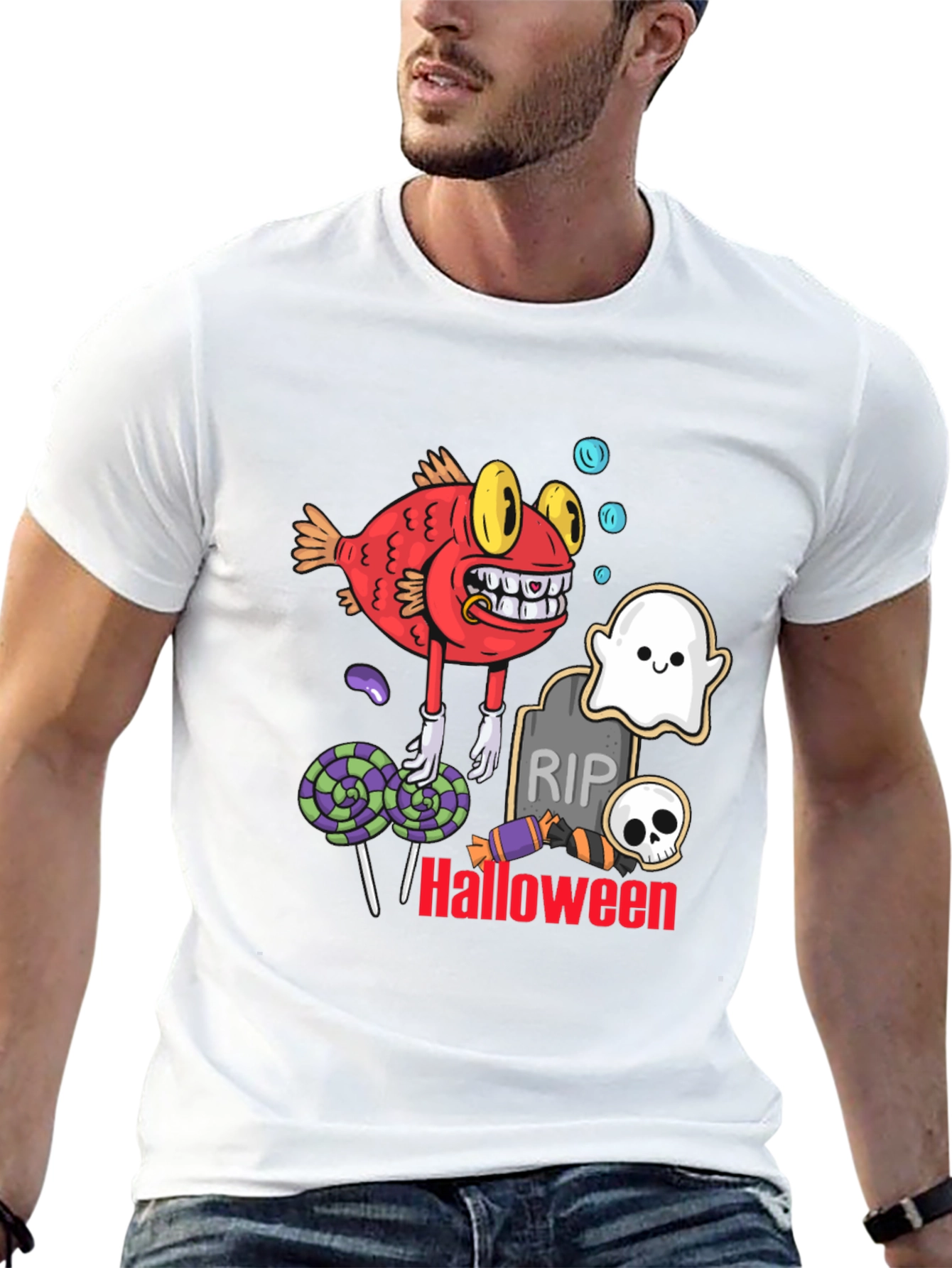 Halloween Fish T-Shirt