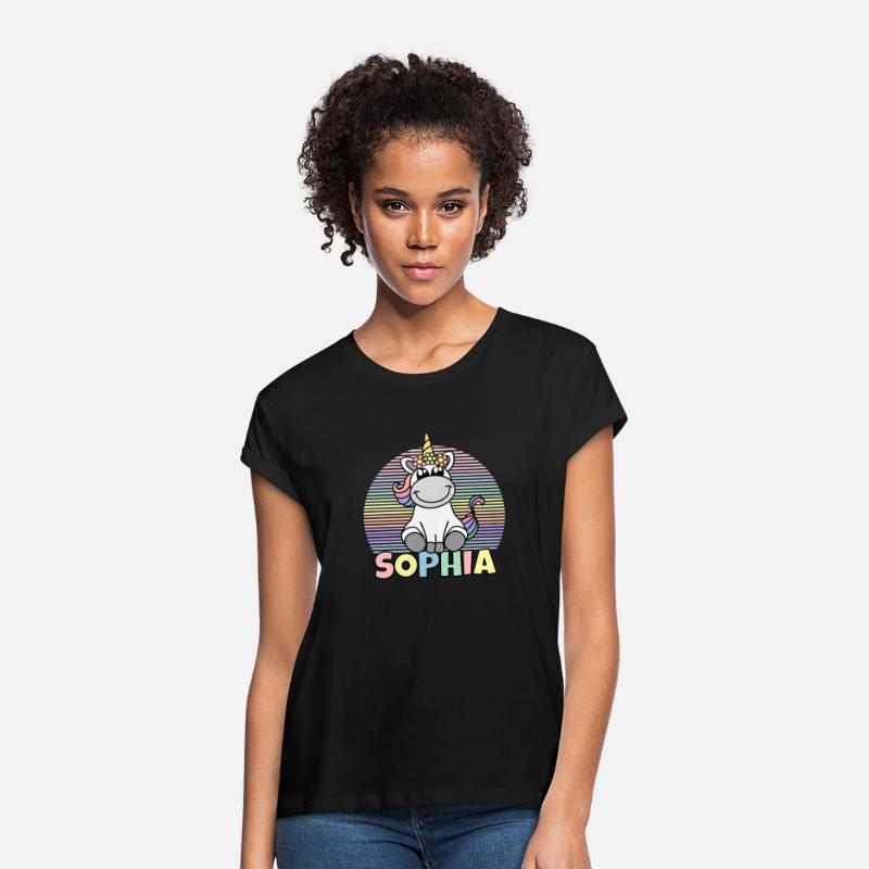 Sophia Name Unicorn