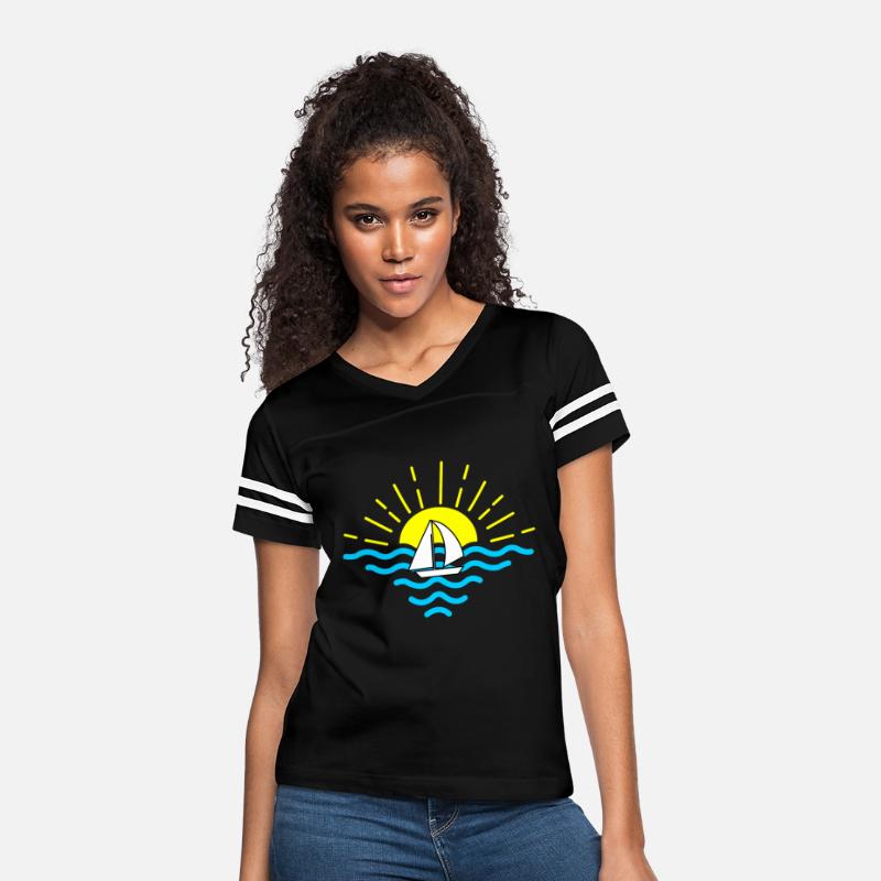 Sunset with sailboat