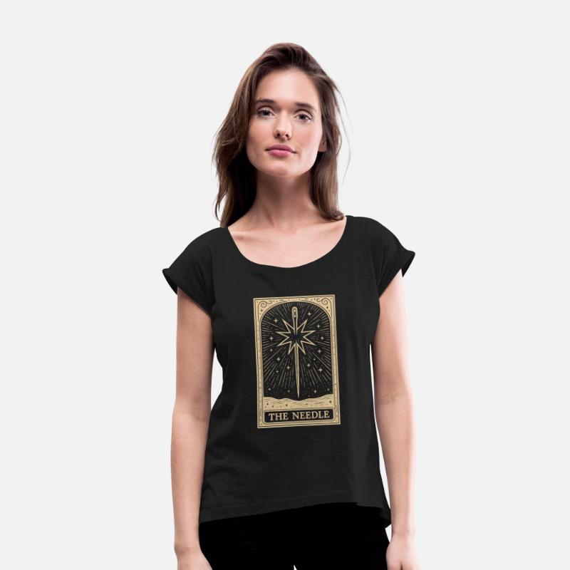 The Needle – Stitch Witch Tarot Card