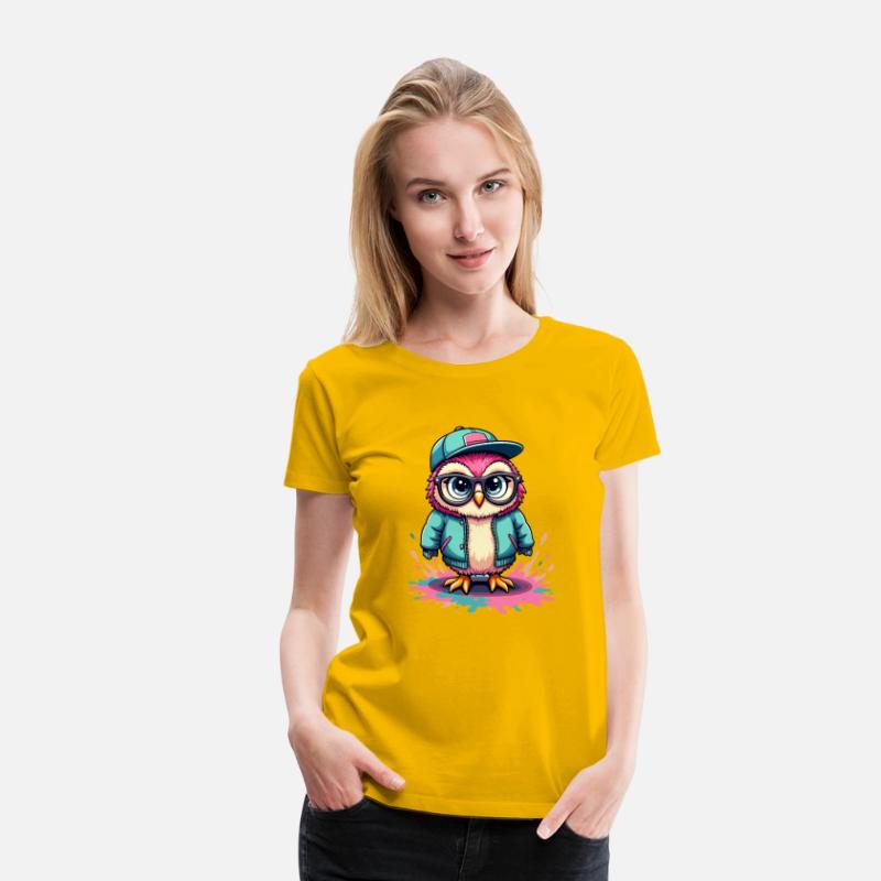 Trendy Owl in Urban Style