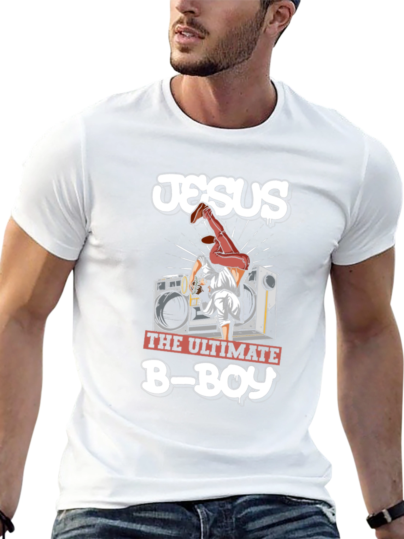 Jesus The Ultimate B-Boy Graphic T-Shirt