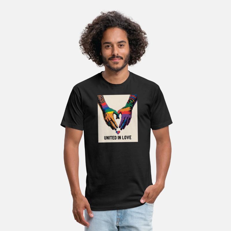 United In Love LGBTQ Pride Intertwined Hands