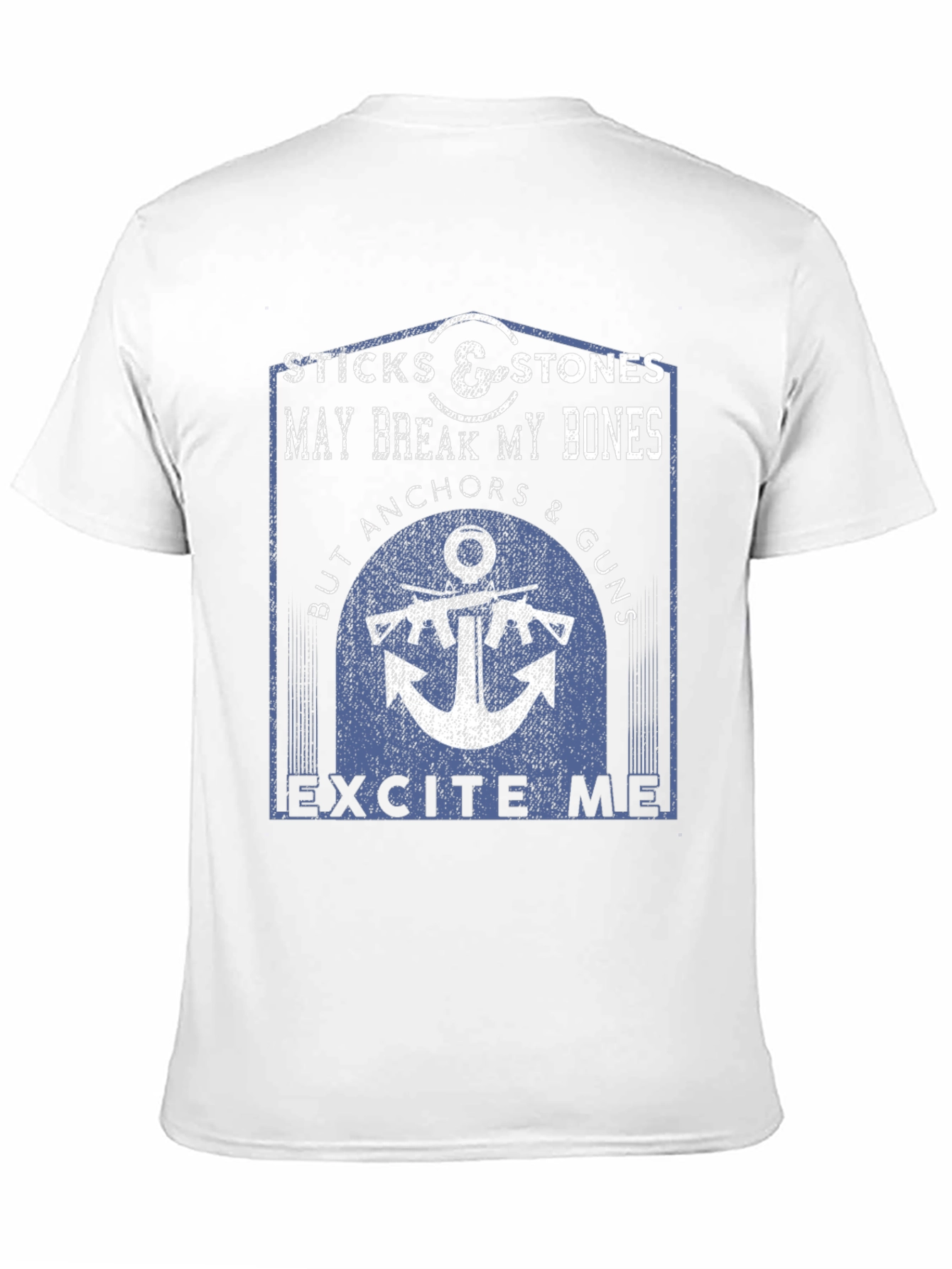 Sticks & Stones Anchor Graphic T-Shirt