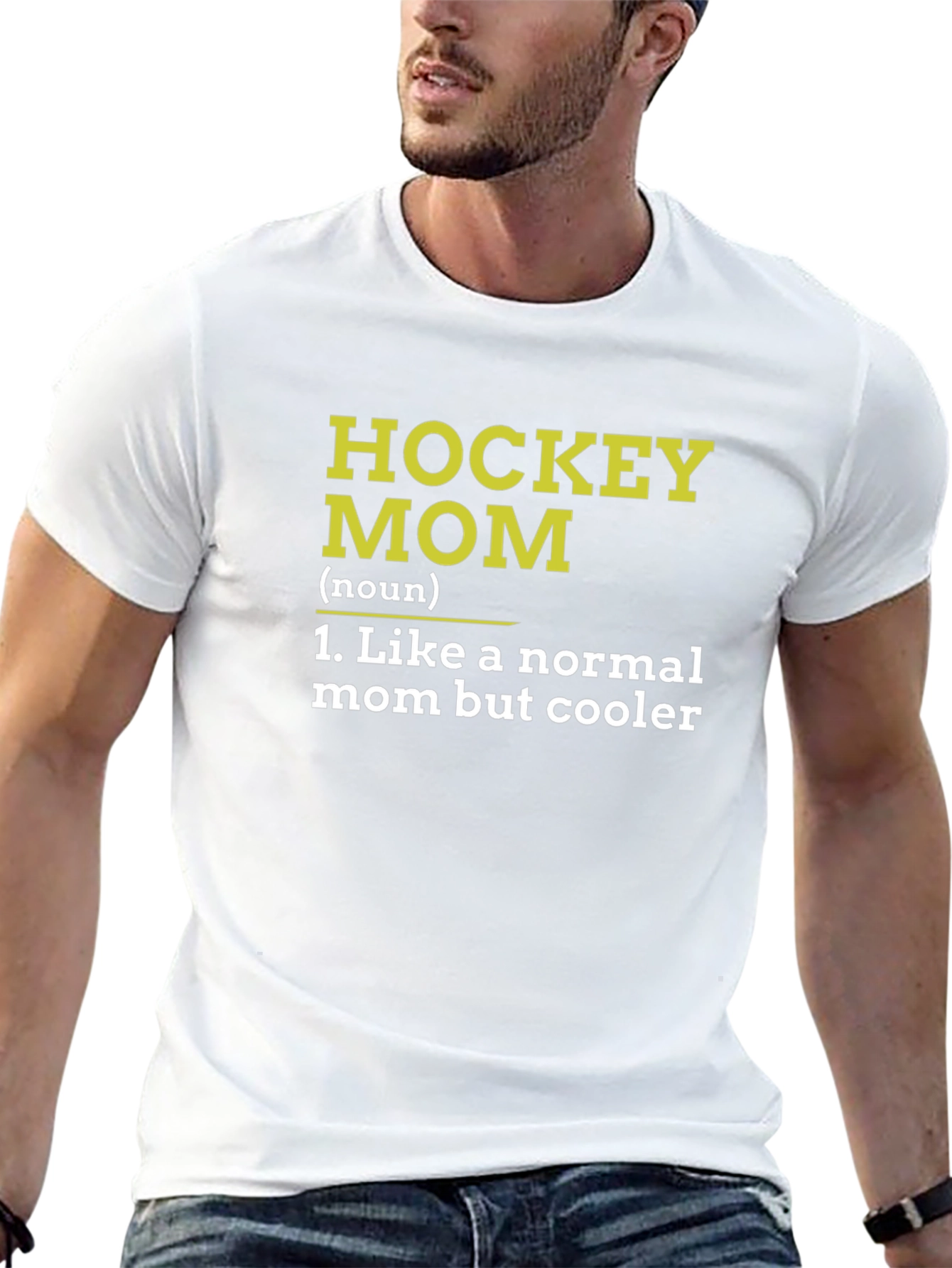 Hockey Mom Definition T-Shirt - Cool Moms Only!