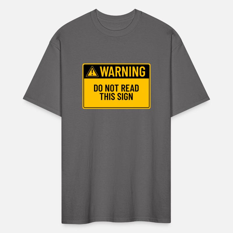 Warning: Do Not Read This Sign