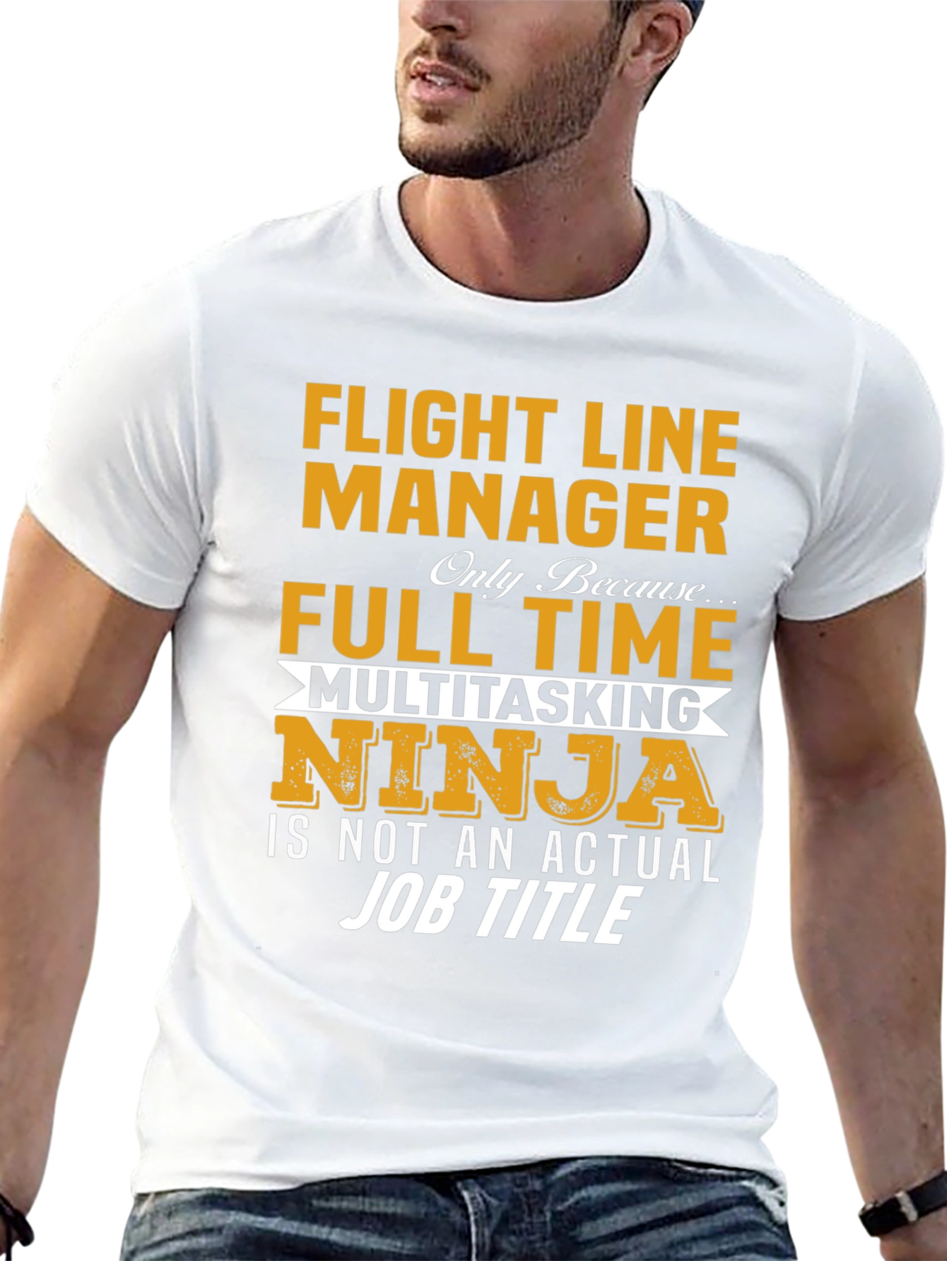 Flight Line Manager Graphic Tee