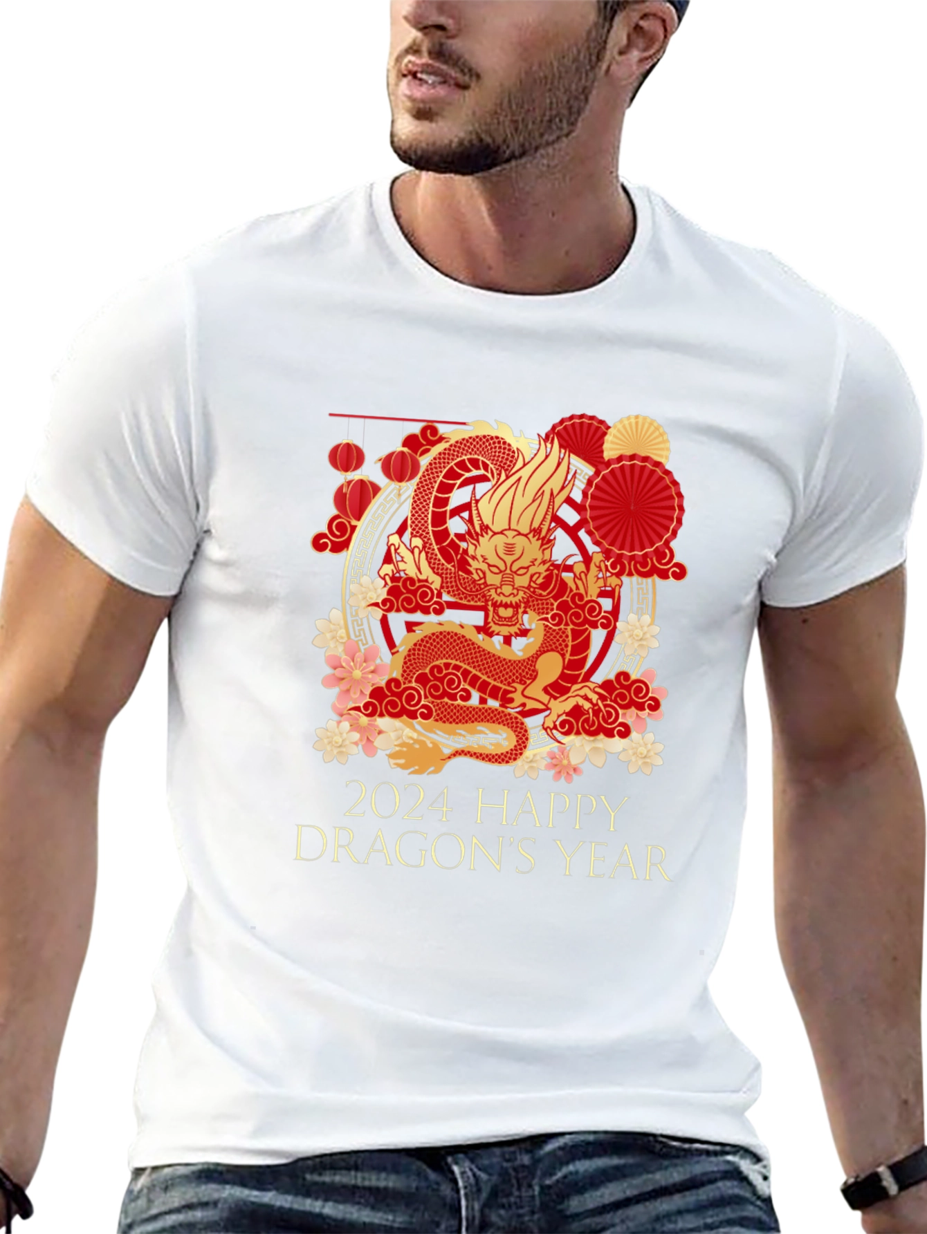 2024 Year of the Dragon Graphic T-Shirt