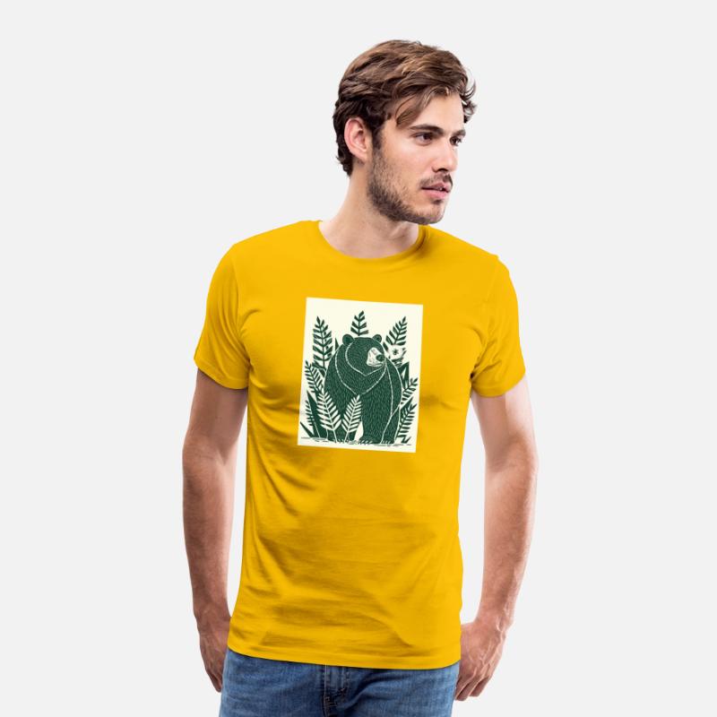 Whimsical Forest Bear
