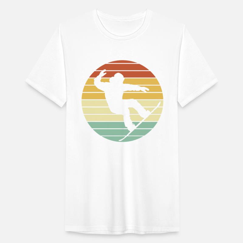 Winter Sport Snowboarder Retro Snowboarding