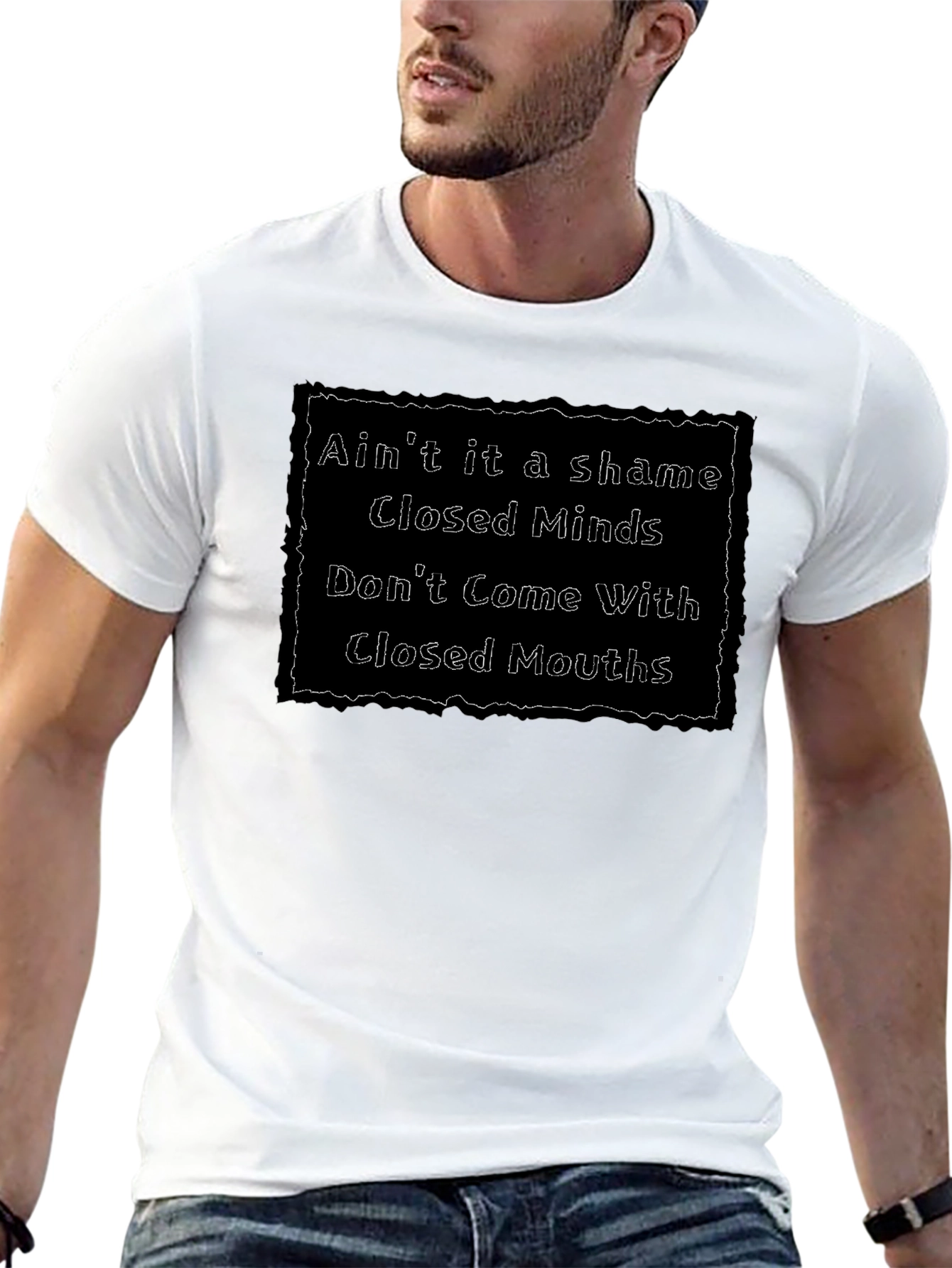Aint It a Shame T-Shirt - Closed Minds Apparel