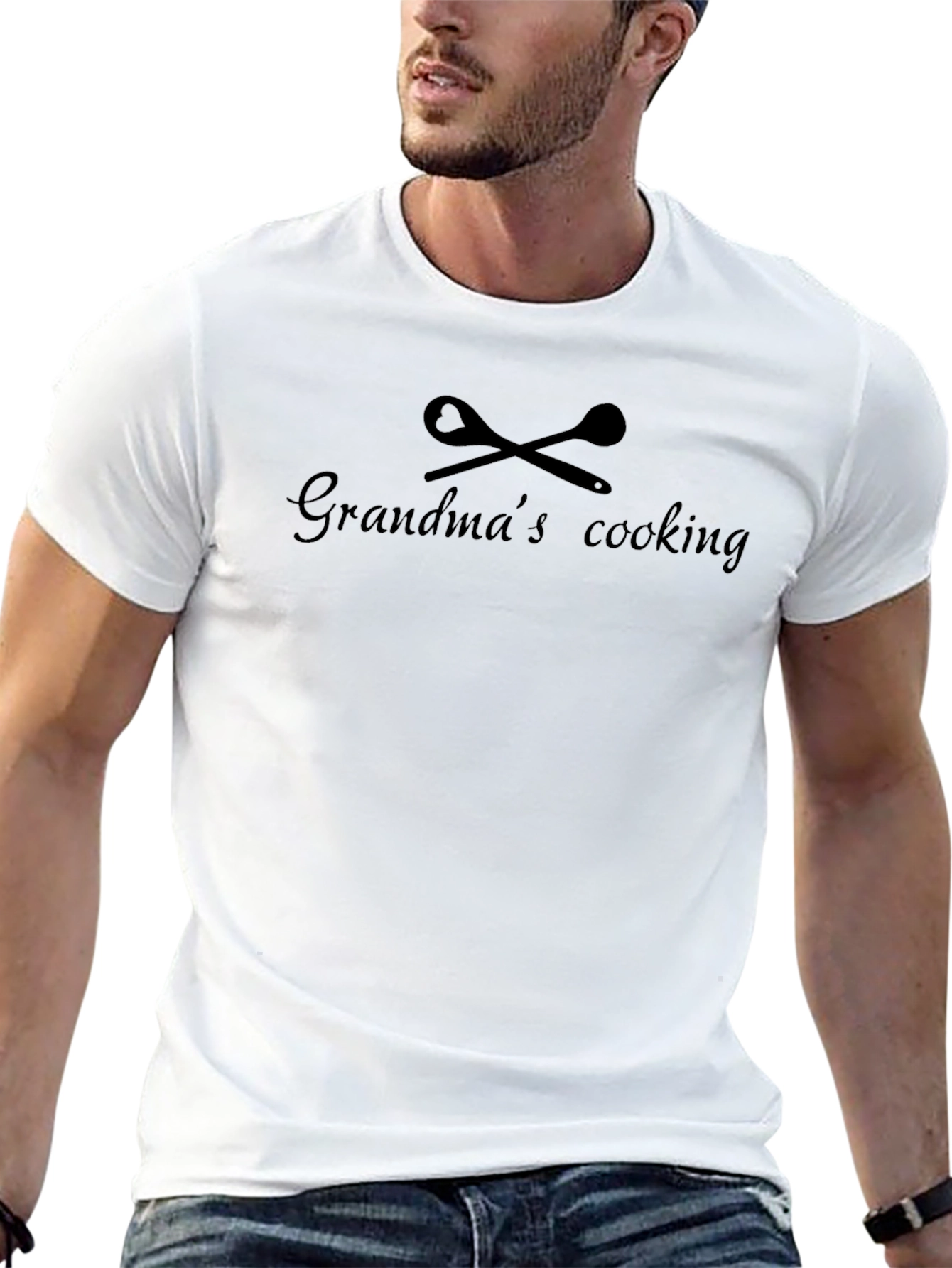 Grandmas Cooking Black T-Shirt