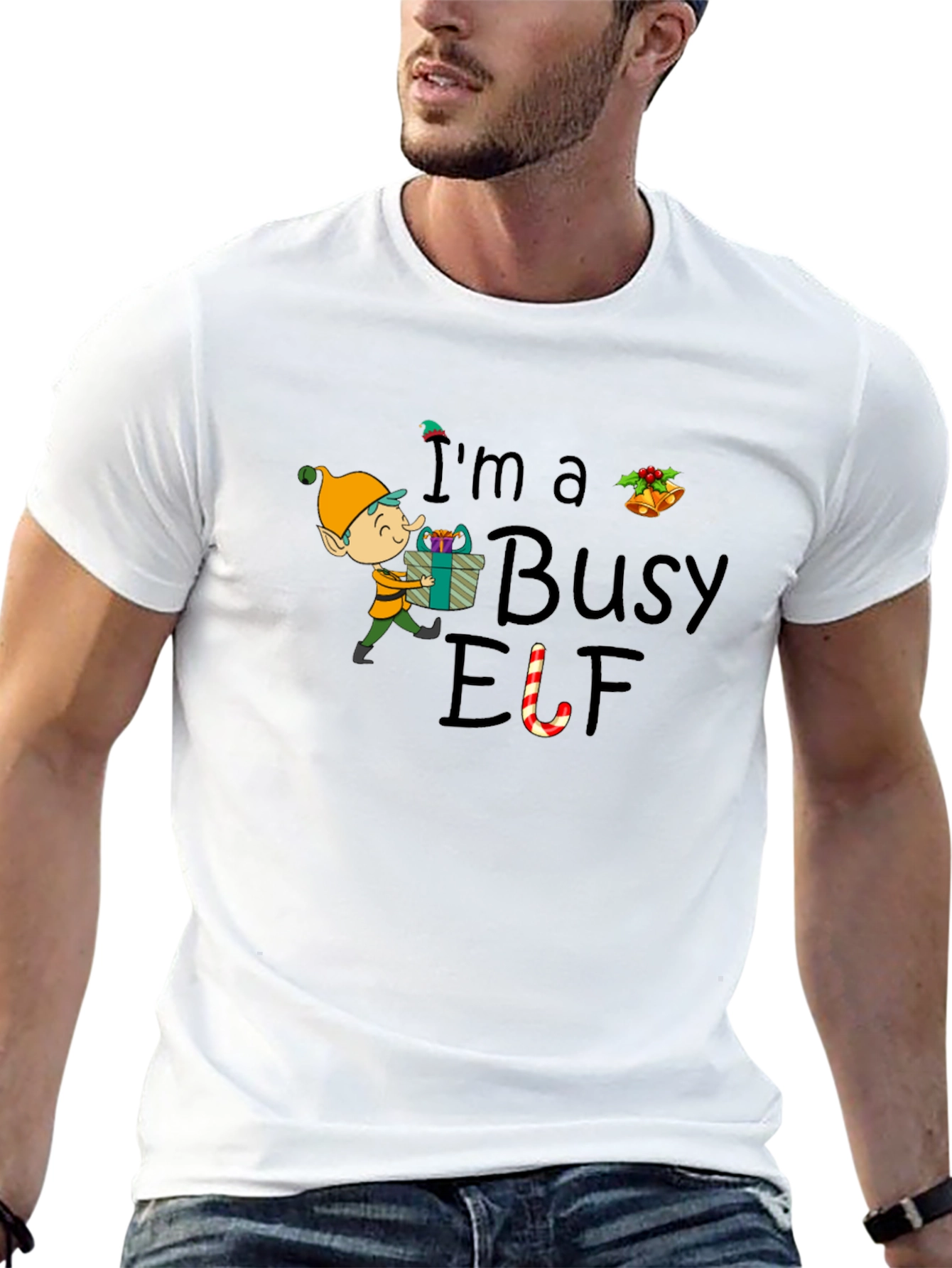 Busy Elf Holiday T-Shirt