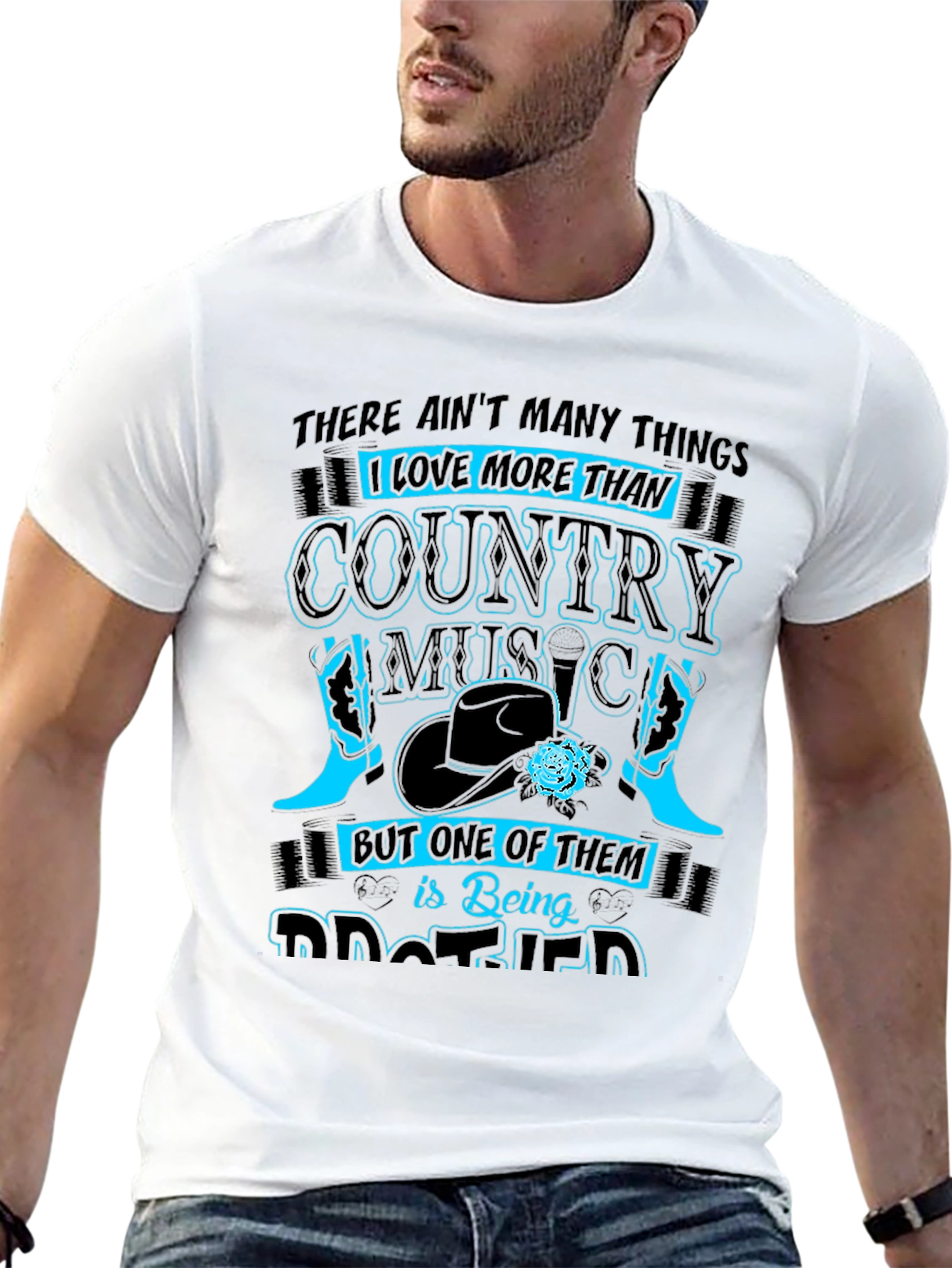 Country Music Lover T-Shirt - Retired