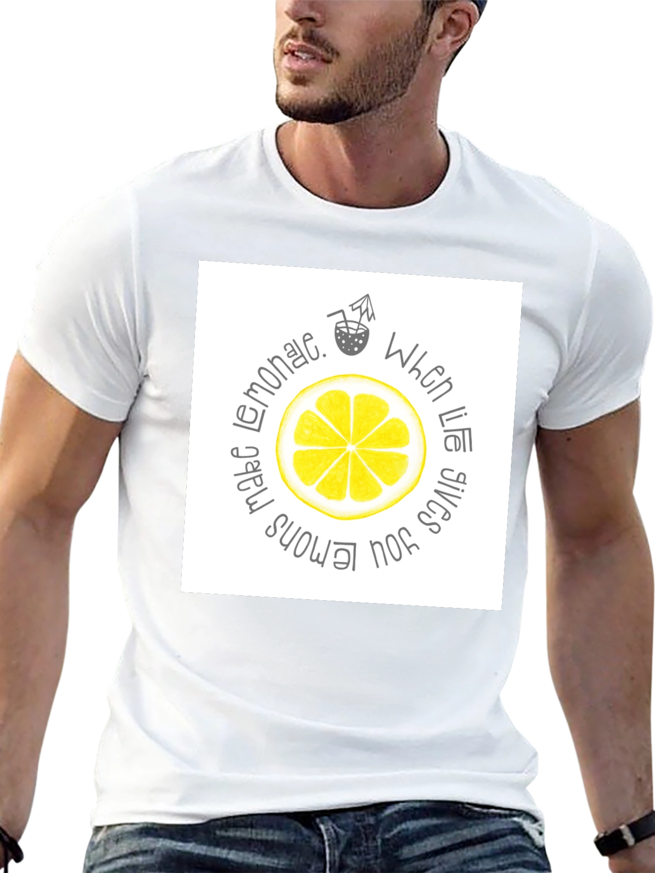 Lemonade Graphic Tee - When Life Gives You Lemons