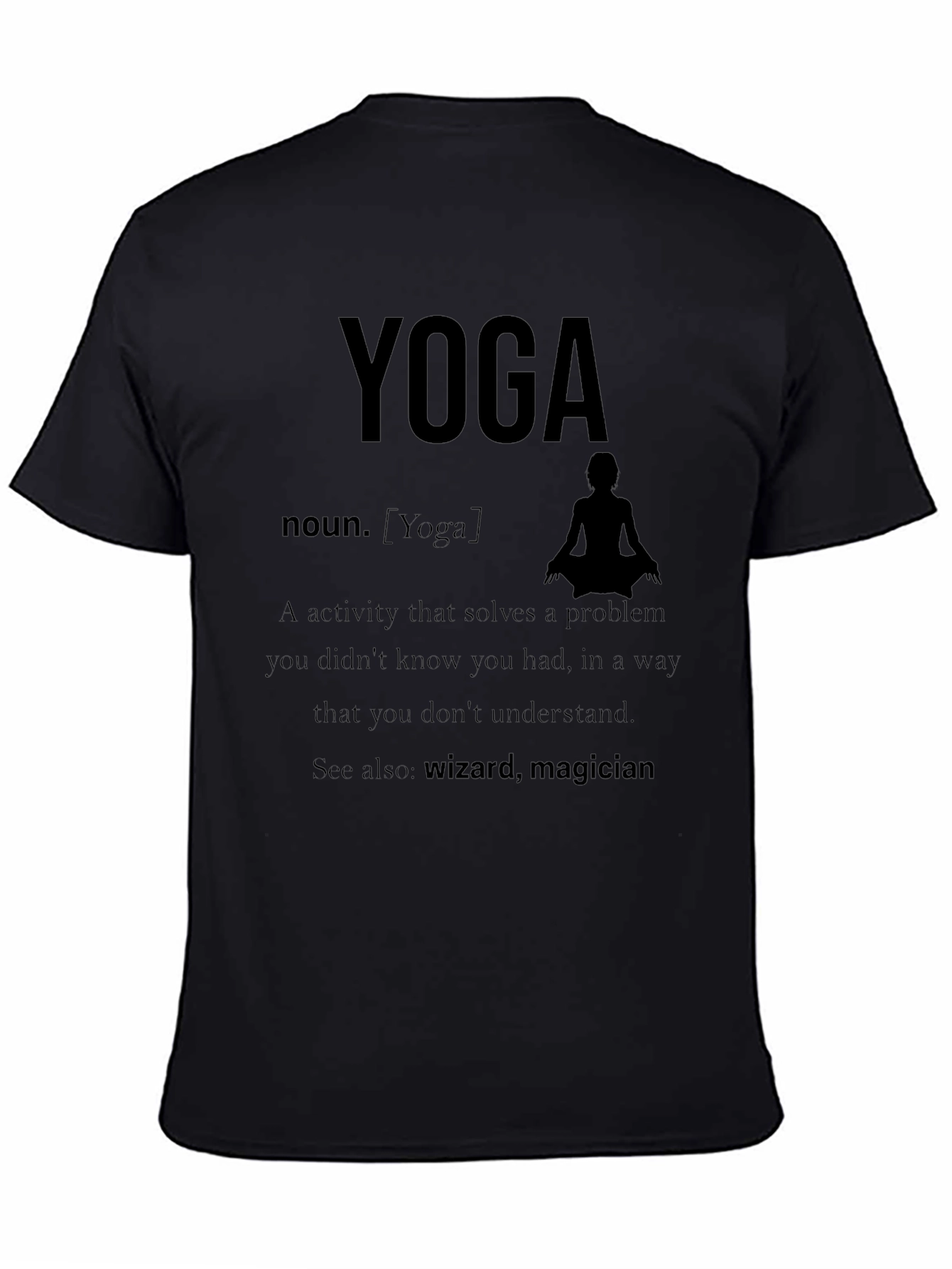 Yoga Definition Graphic Tee - Soft Cotton T-Shirt