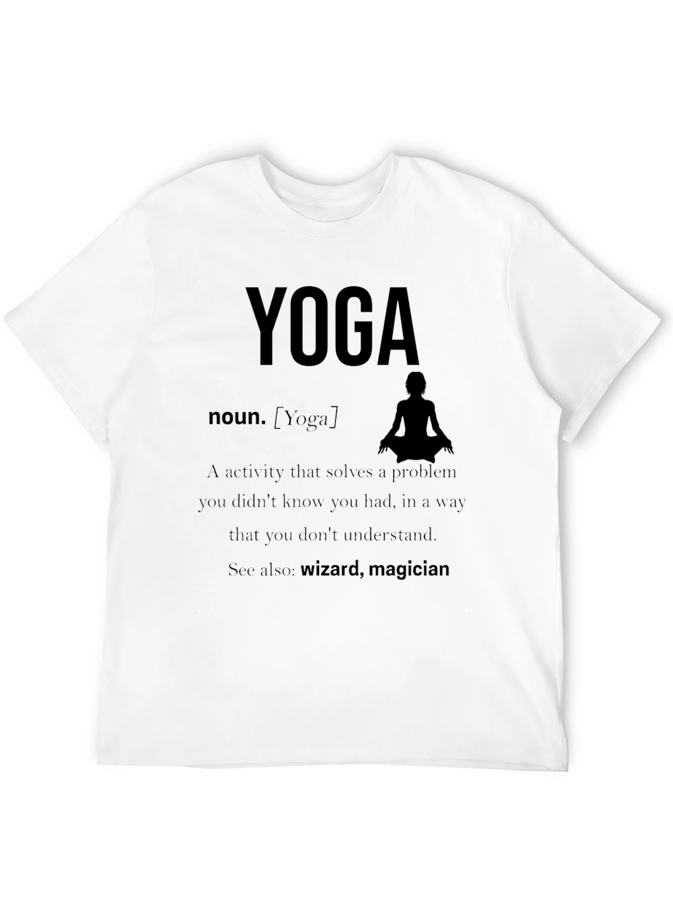 Yoga Definition Graphic Tee - Soft Cotton T-Shirt