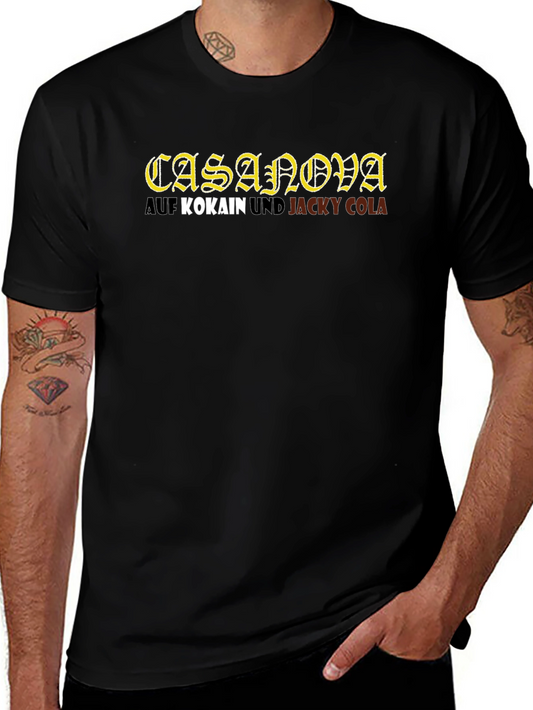 Casanova T-Shirt - Graphic Print Tee