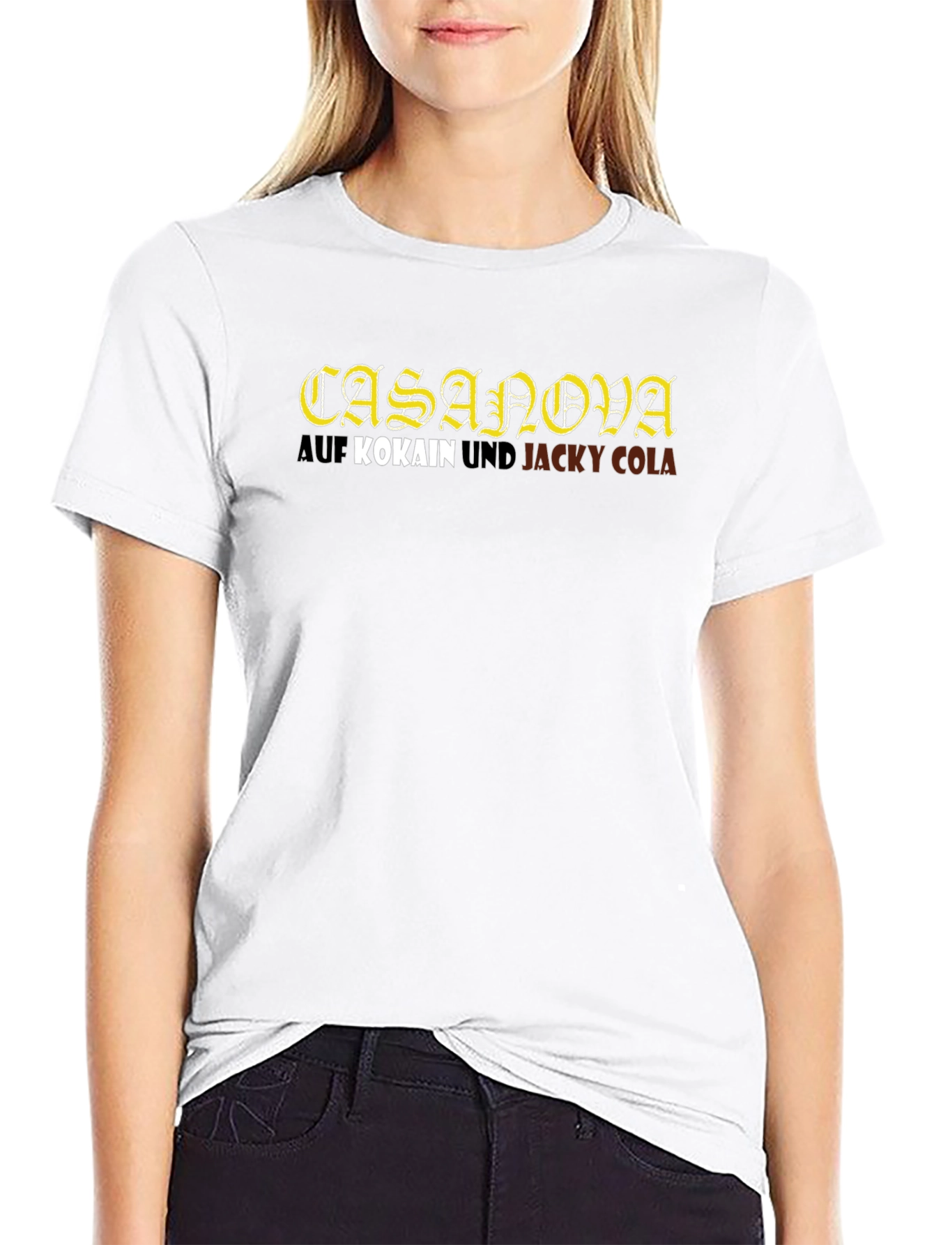 Casanova T-Shirt - Graphic Print Tee