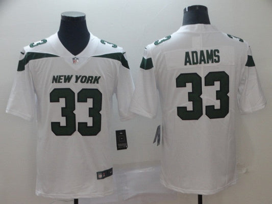 Men's New York Jets Jamal Adams #33 White Game Jerseys