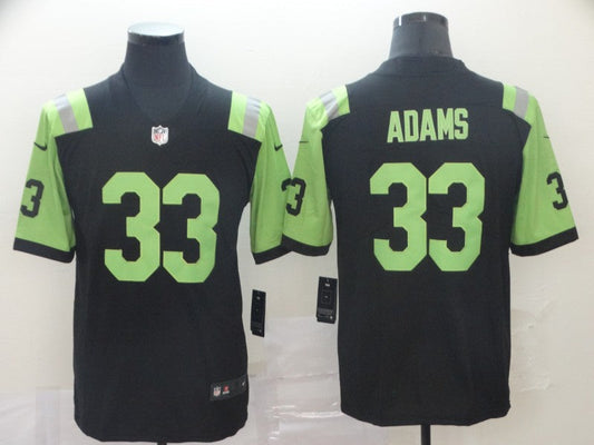 Men's New York Jets Jamal Adams #33 Black City Edition Game Jerseys