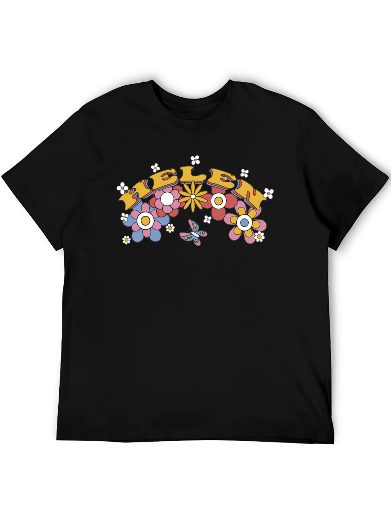 Retro Floral Eleven Graphic Tee