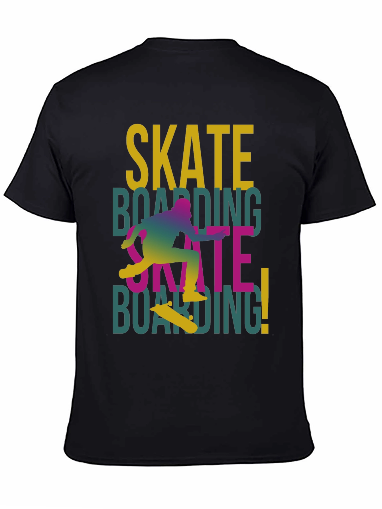 Skateboarding Graphic T-Shirt - Cool Casual Tee