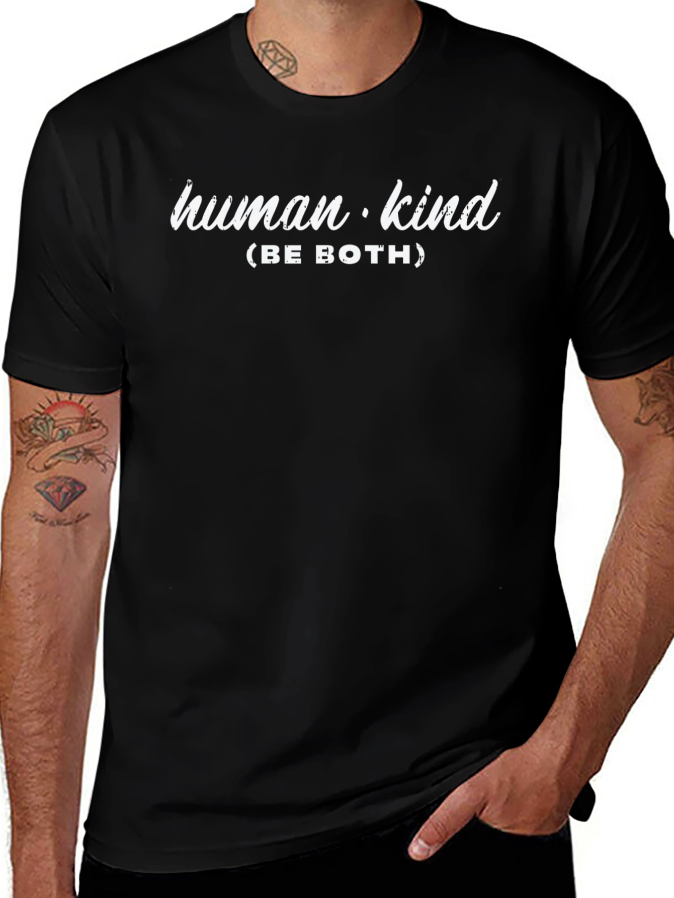 Human Kind Be Both Graphic T-Shirt