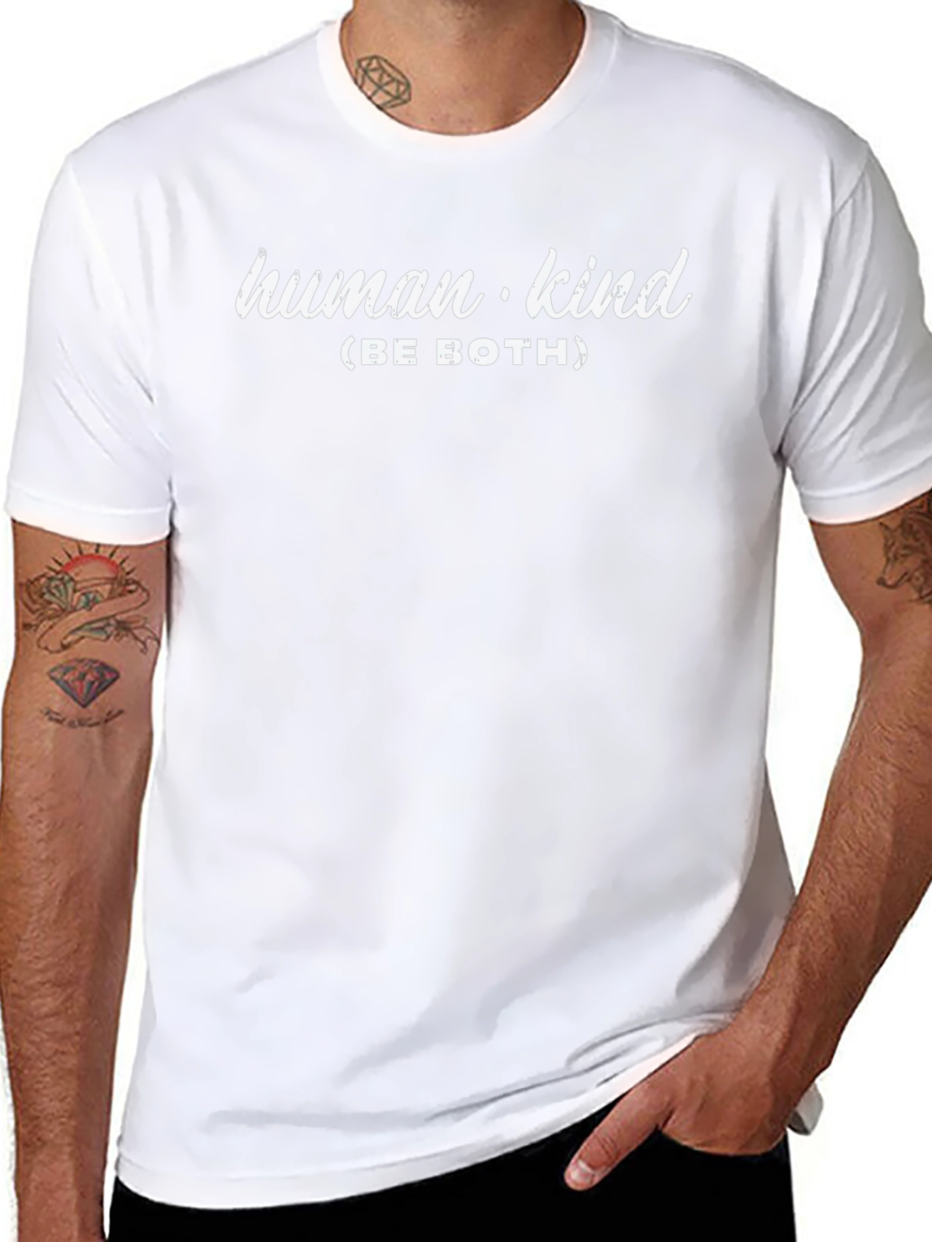 Human Kind Be Both Graphic T-Shirt