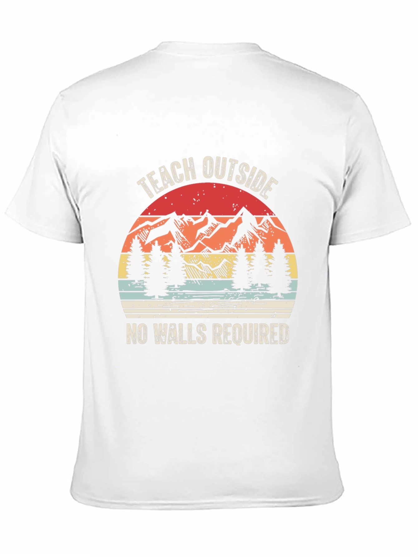 Teach Outside T-Shirt - Nature Inspired Graphic Tee