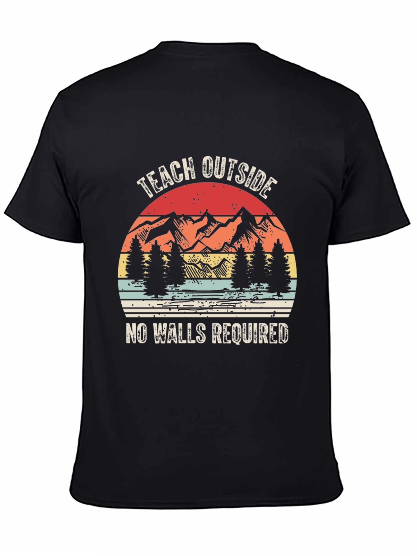 Teach Outside T-Shirt - Nature Inspired Graphic Tee