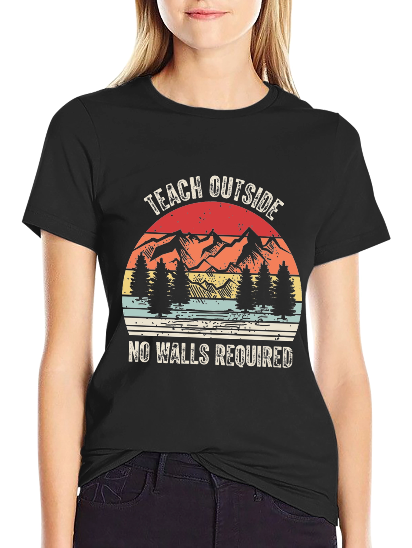 Teach Outside T-Shirt - Nature Inspired Graphic Tee