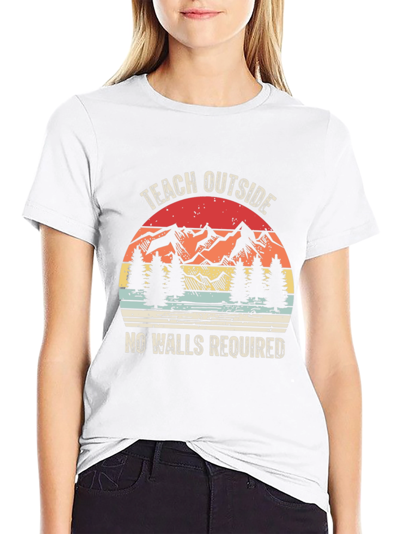 Teach Outside T-Shirt - Nature Inspired Graphic Tee