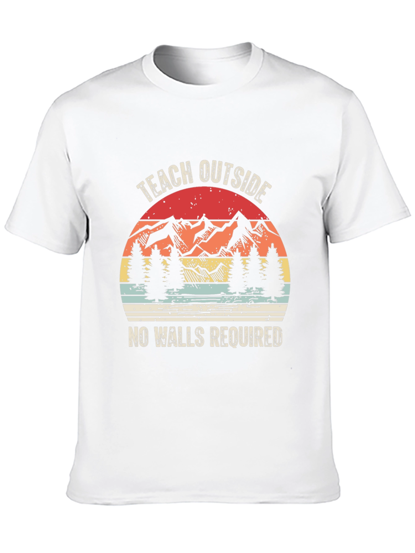 Teach Outside T-Shirt - Nature Inspired Graphic Tee