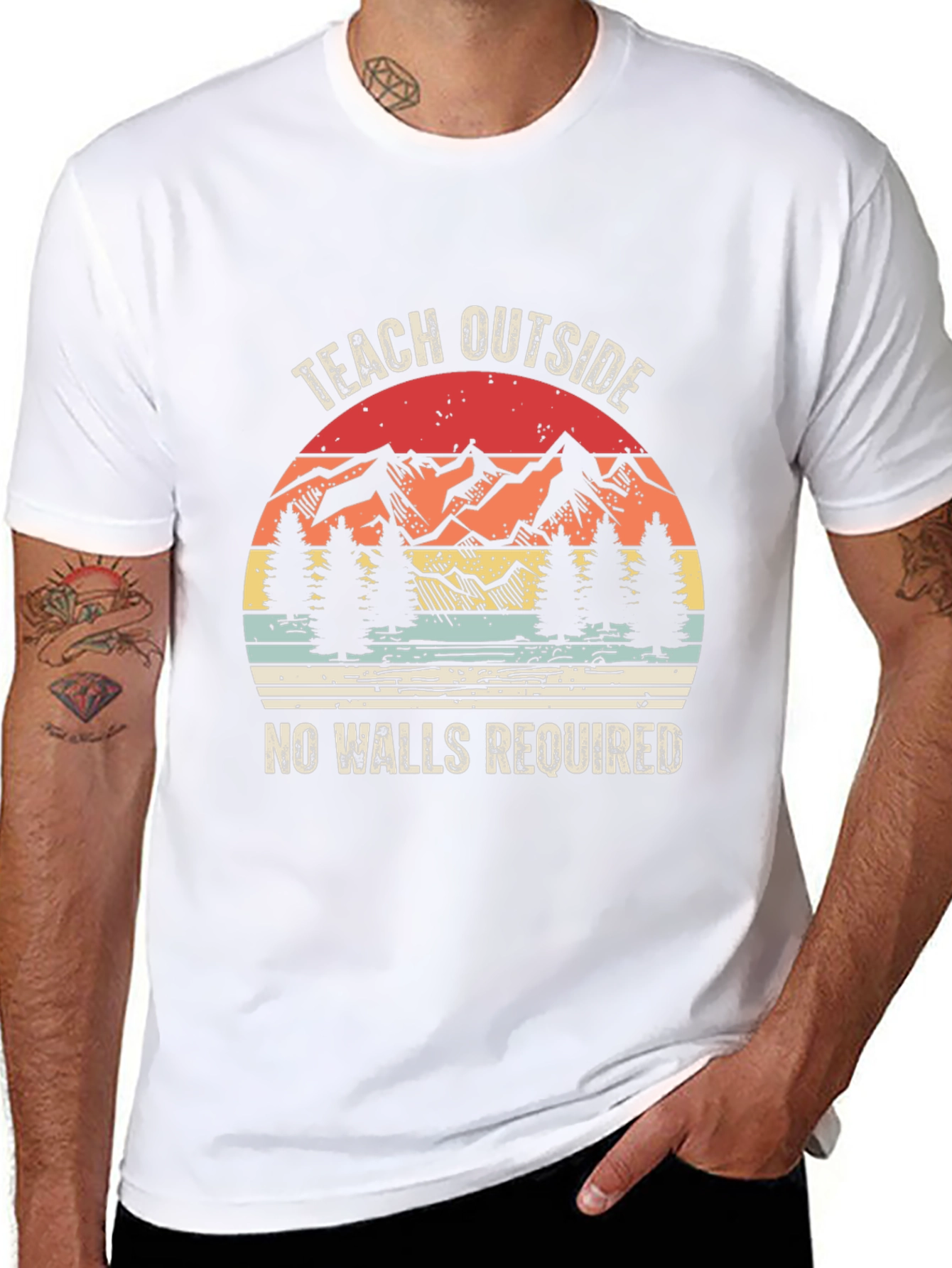 Teach Outside T-Shirt - Nature Inspired Graphic Tee