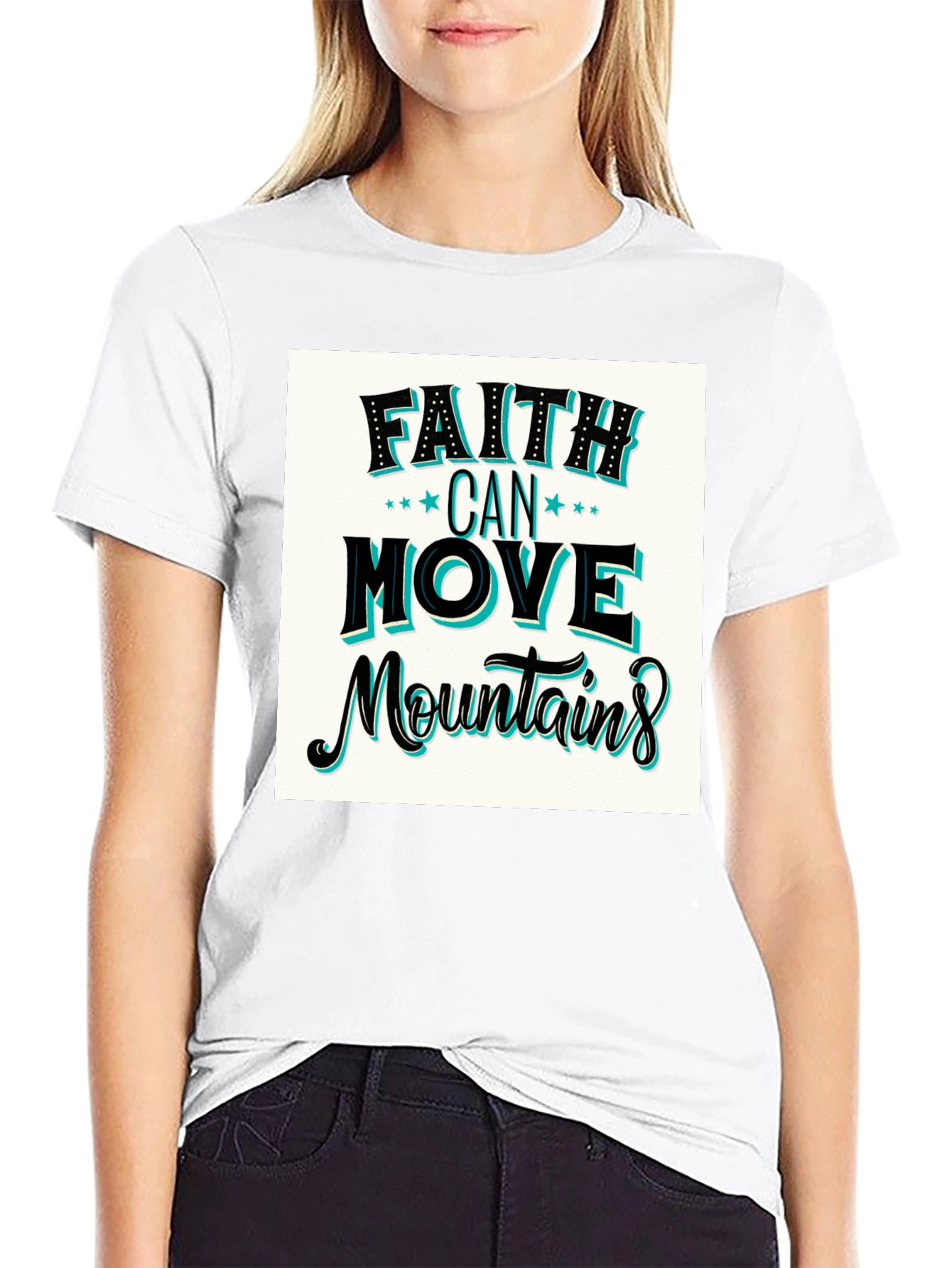 Faith Can Move Mountains Graphic Tee