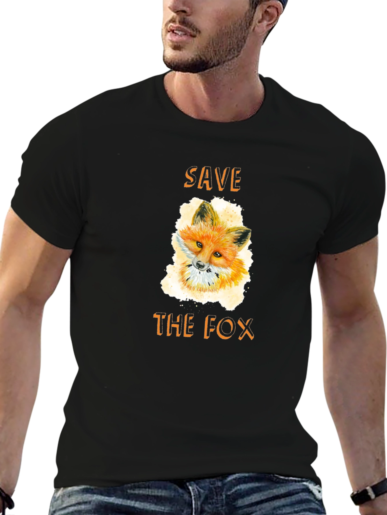 Save the Fox T-Shirt - Animal Lover Tee