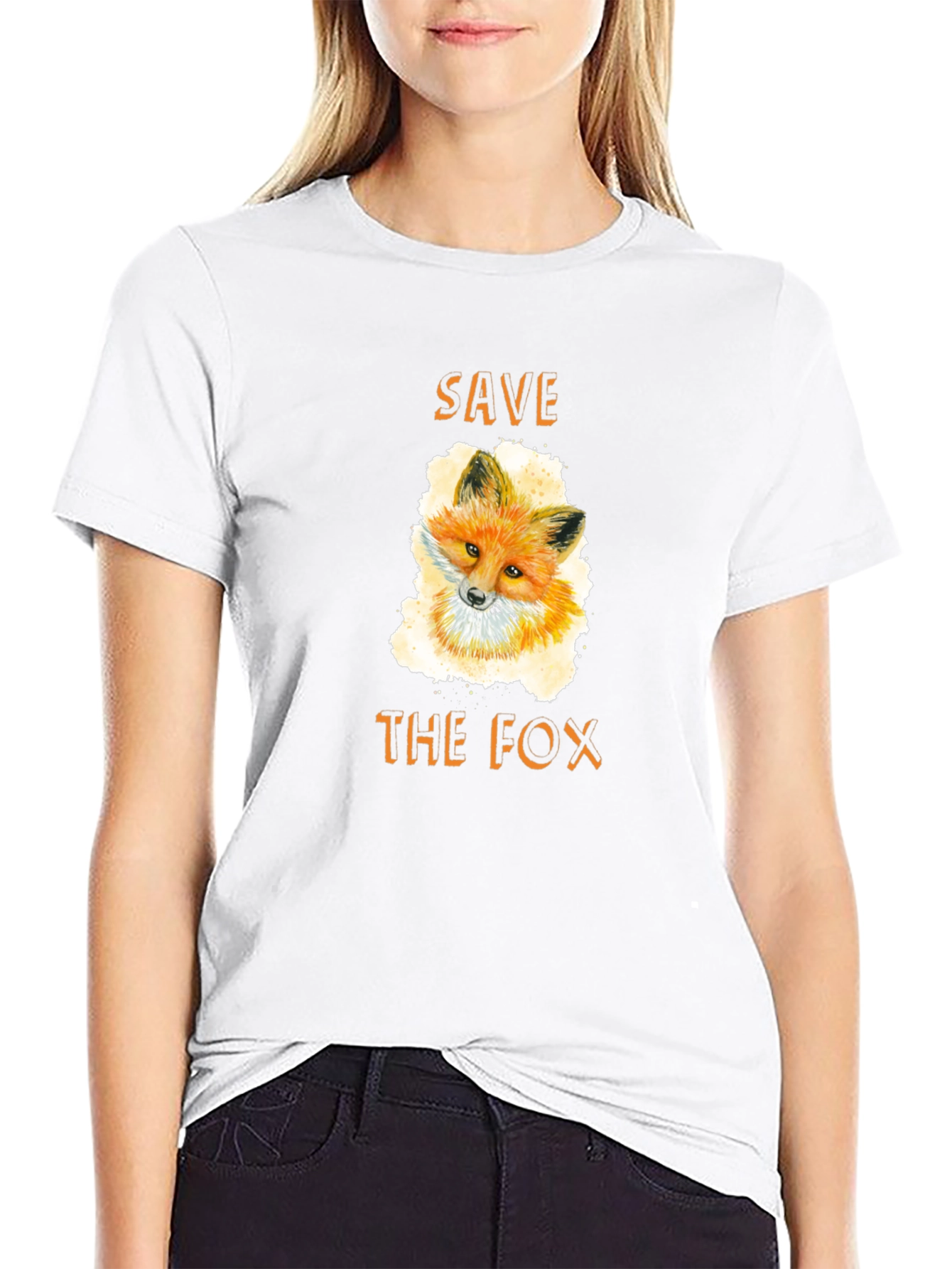 Save the Fox T-Shirt - Animal Lover Tee
