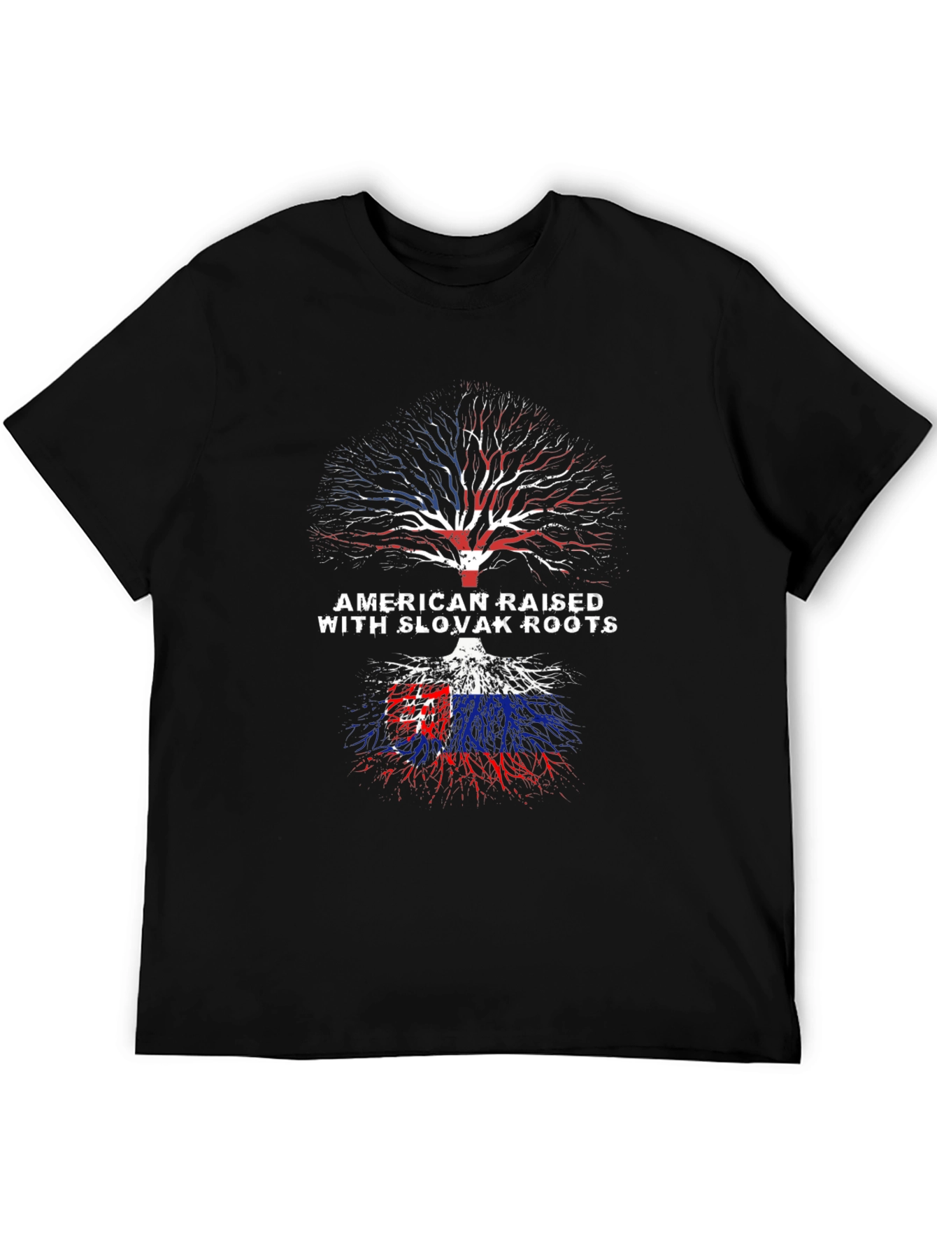 American Raised Slovak Roots T-Shirt