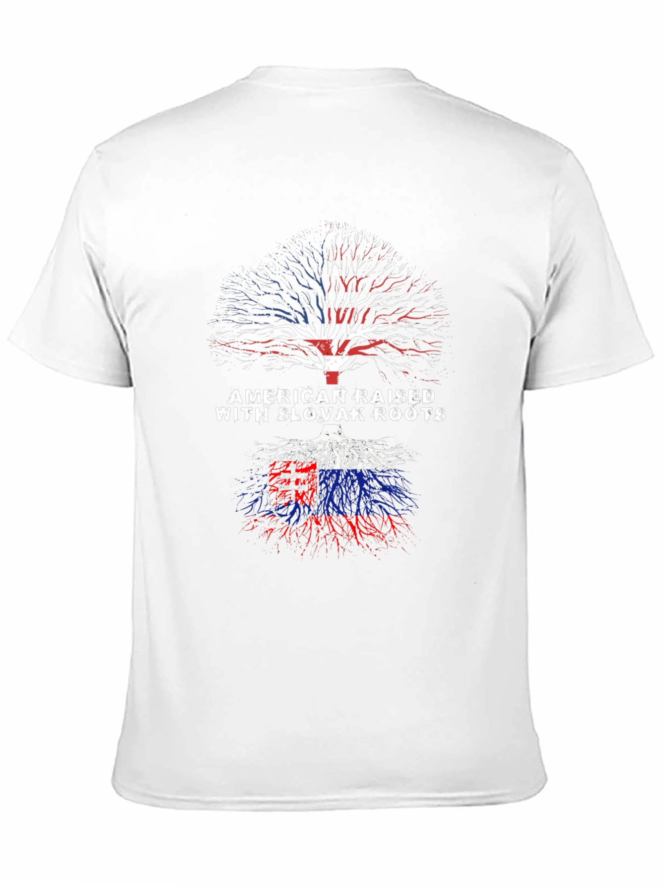 American Raised Slovak Roots T-Shirt