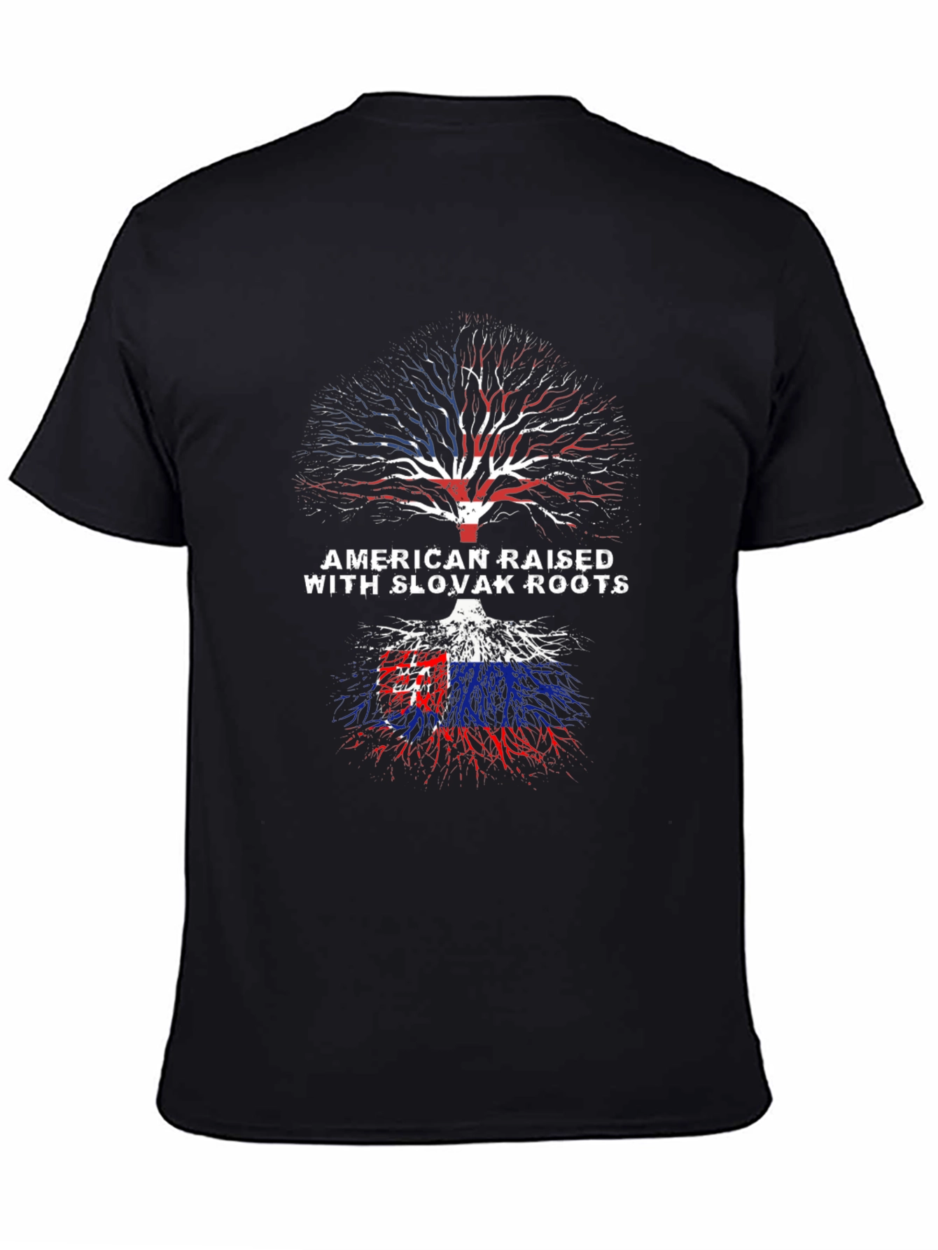 American Raised Slovak Roots T-Shirt