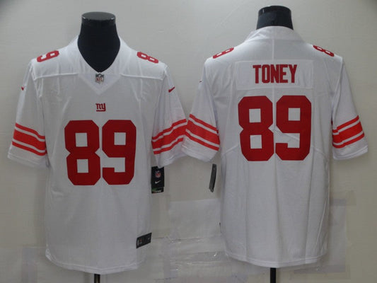 Men's New York Giants Kadarius Toney #89 White Game Jerseys